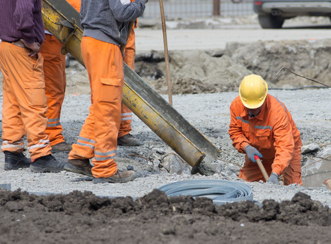 Construction workers