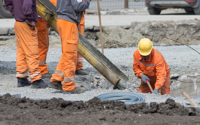 Construction workers